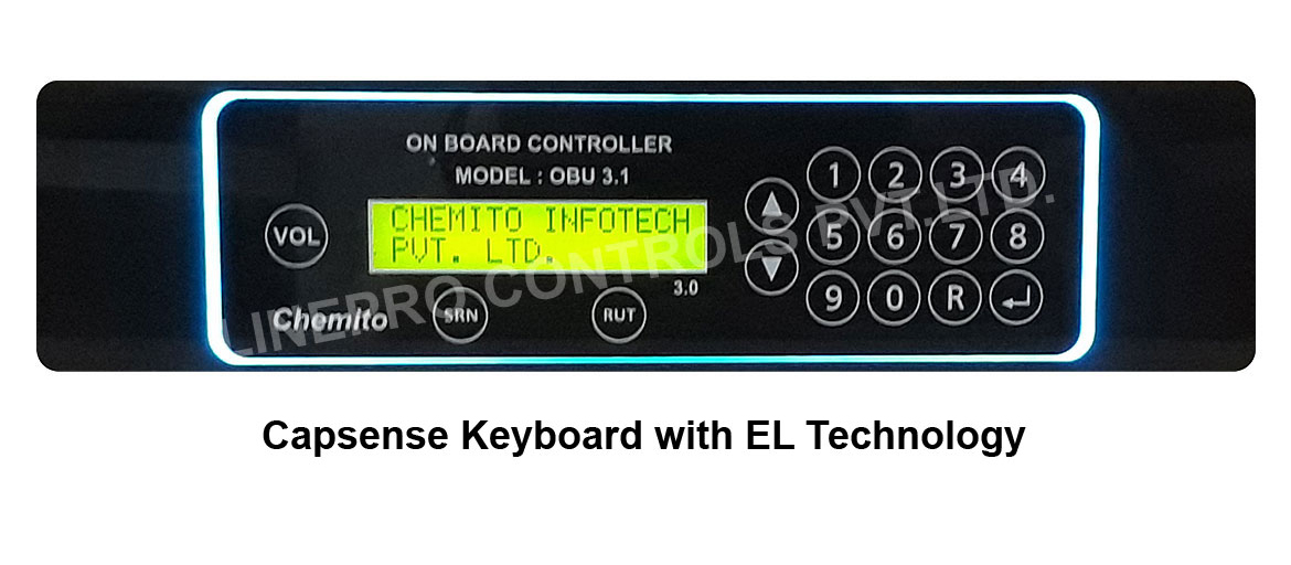 Capacitive Sensing Keyboard