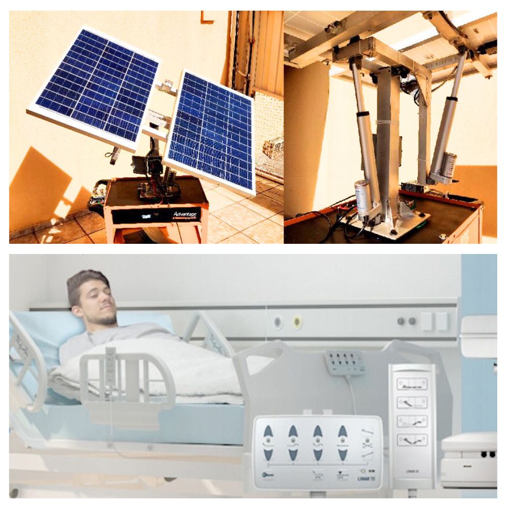 Linear Actuator Controls Systems for Solar panel tracking and hospital beds