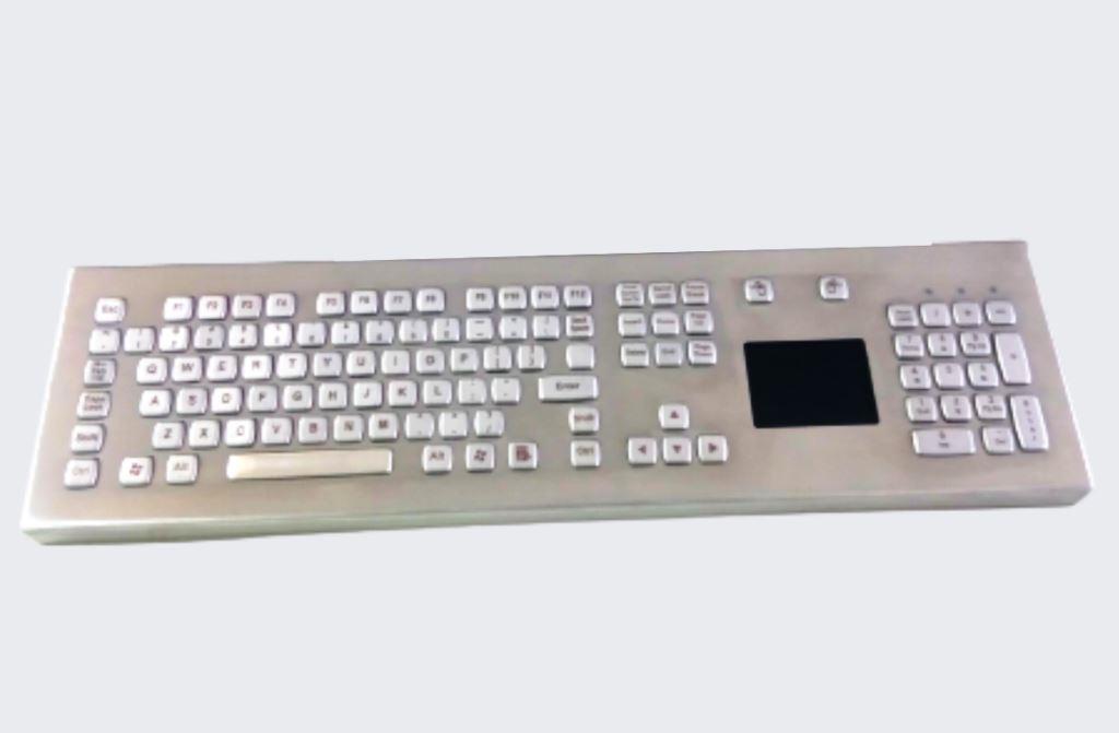 Metal Keyboard With Touchpad