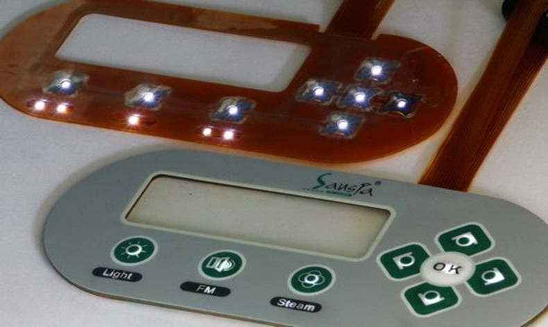 Membrane Keypad Backlighting using Light Emitting Diodes (LED) - Linepro Controls Pvt Ltd