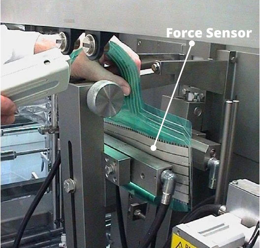 Force or Pressure sensor for packaging, sealing machine