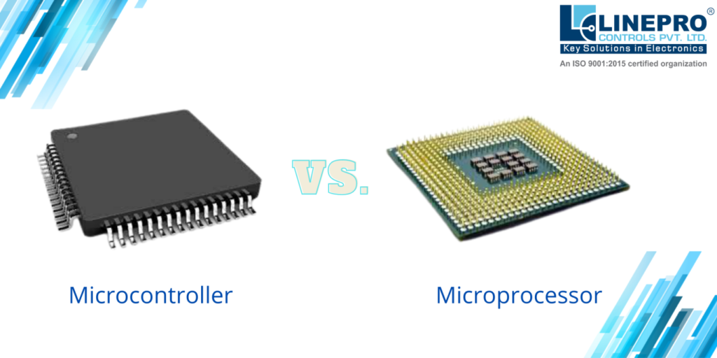 Difference between microcontroller and microprocessor - Linepro