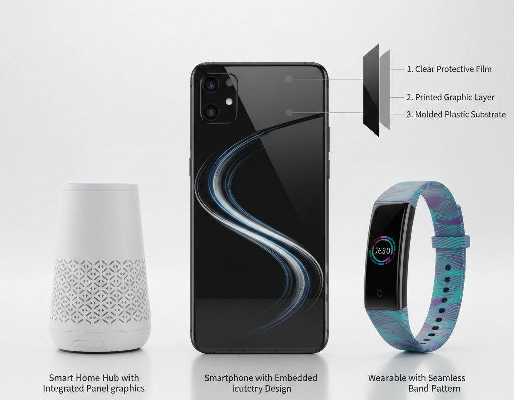 In-mold decoration components