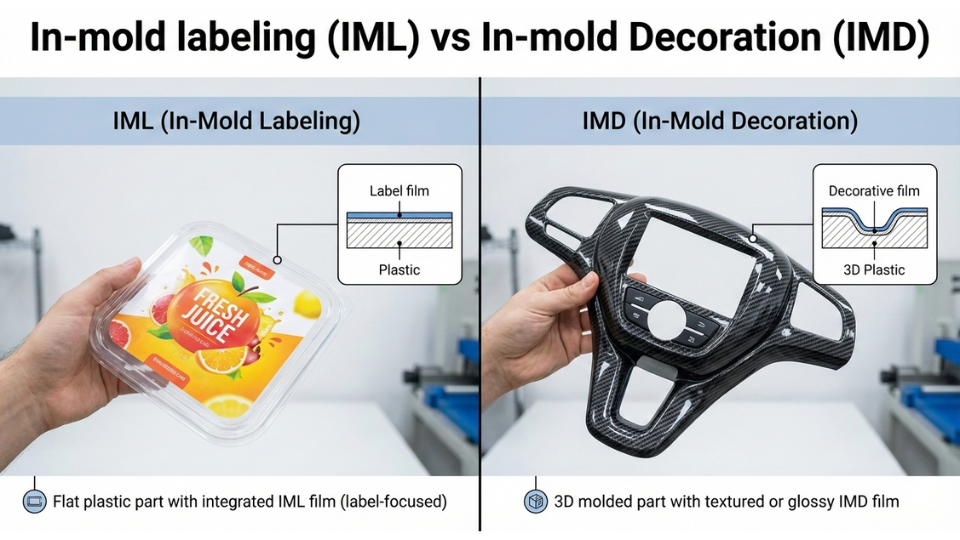 In-mold labeling (IML)