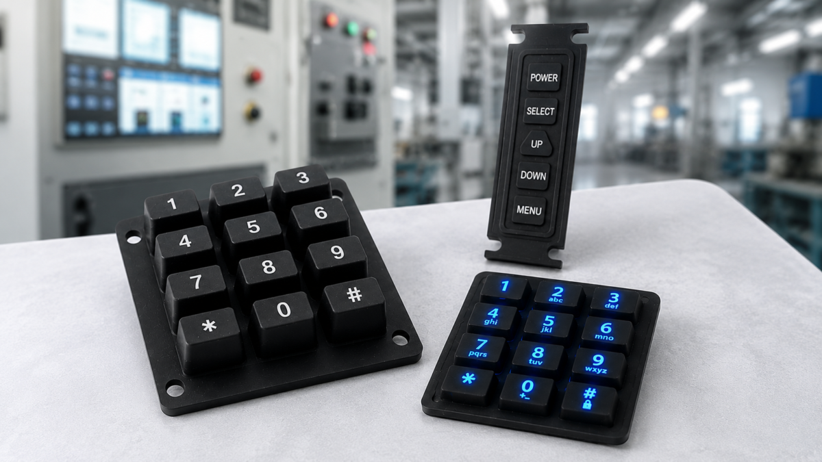 Industrial Silicone Rubber Keypad