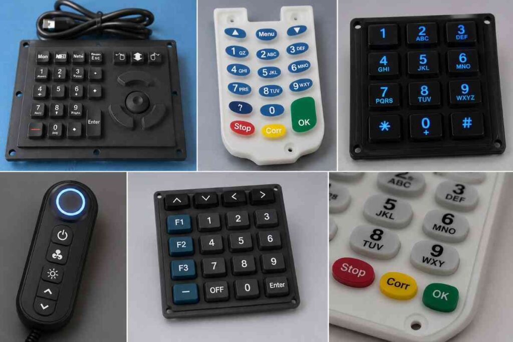 Industrial Silicone Rubber Keypad