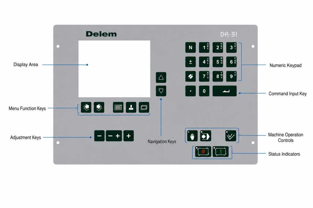 CNC Service Keyboard
