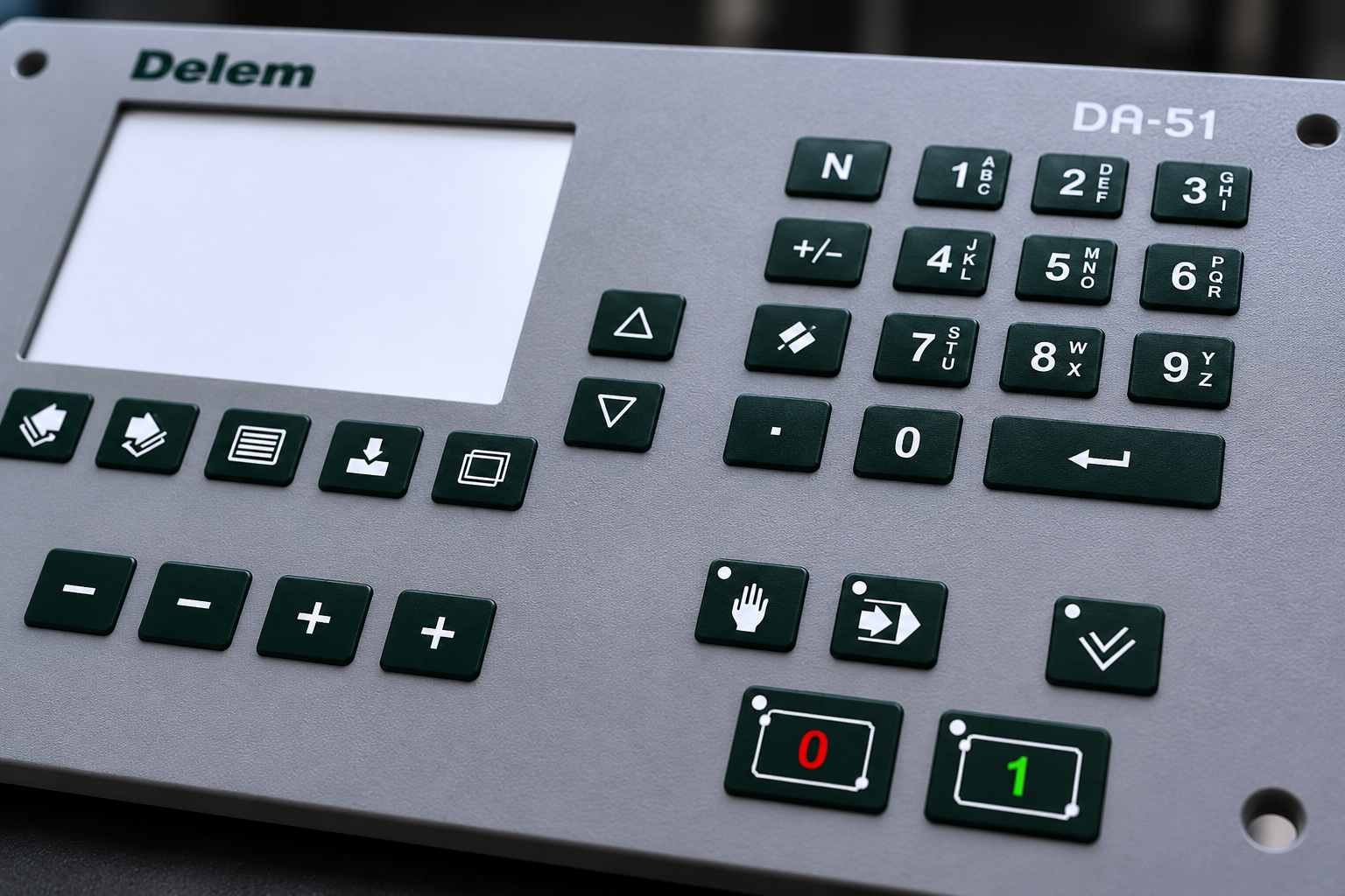 CNC Service Keyboard for Industrial Machine Control Systems